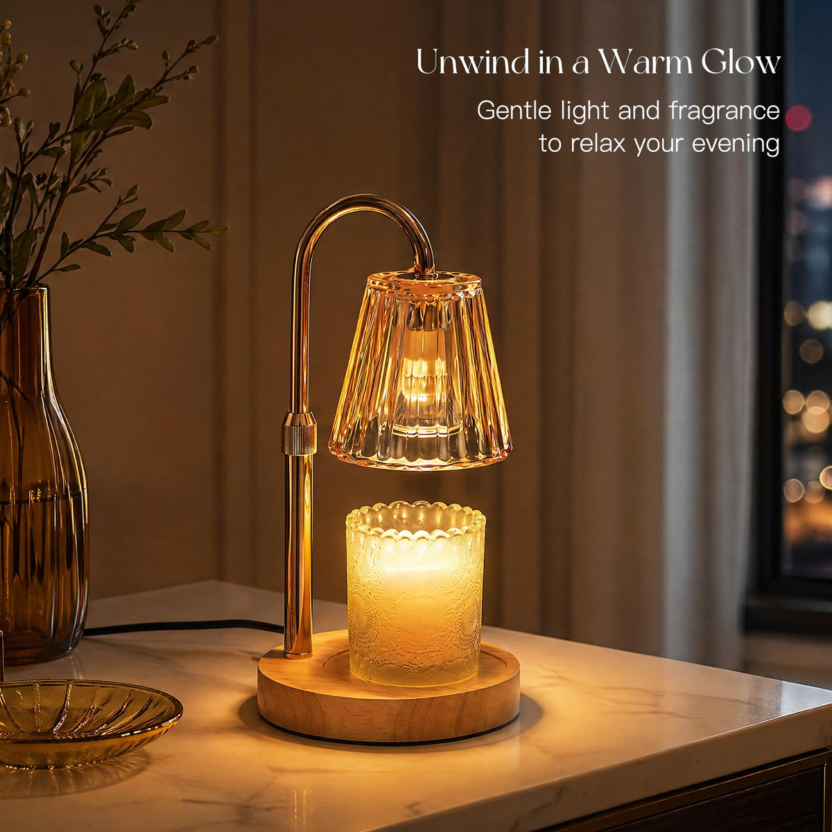Candle Warmer Lamp with Timer B28057