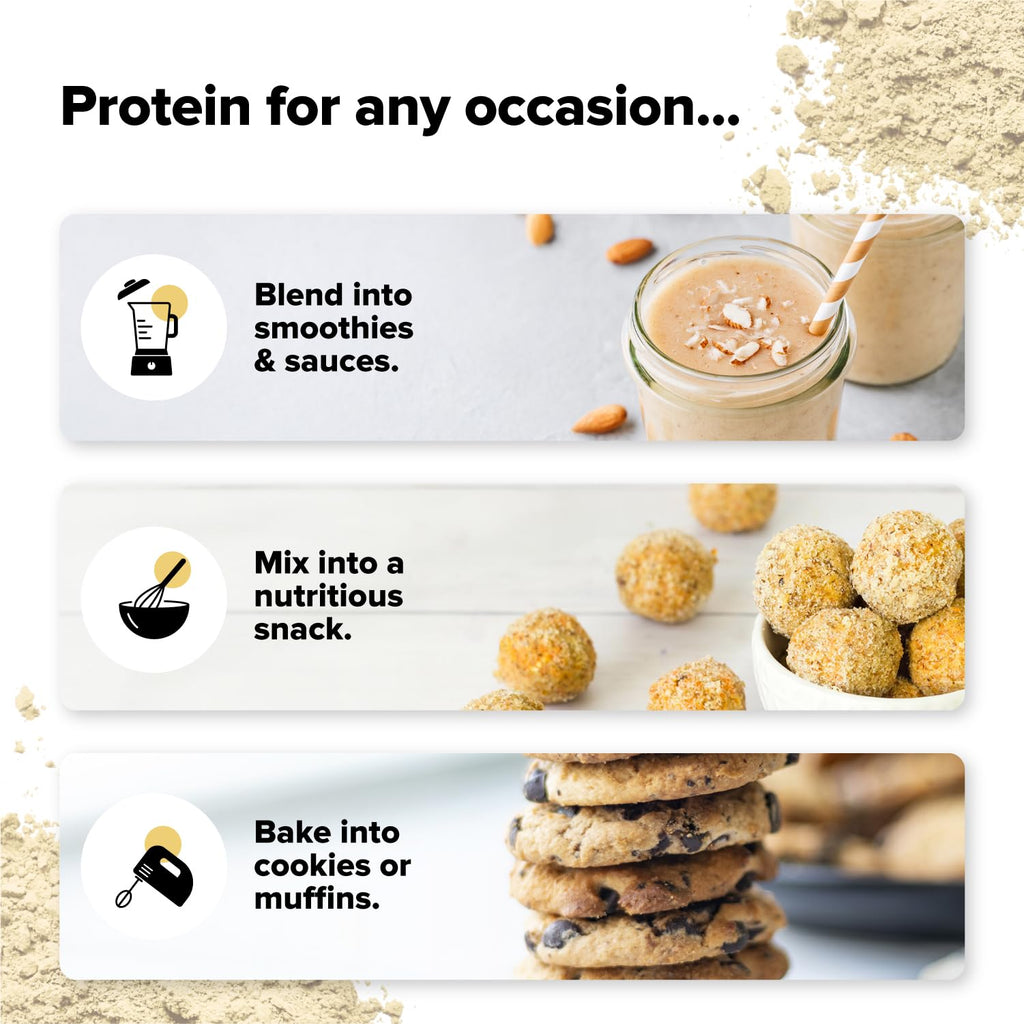 Vegan Vanilla Plant-Based Protein Powder 15 Servings J17959