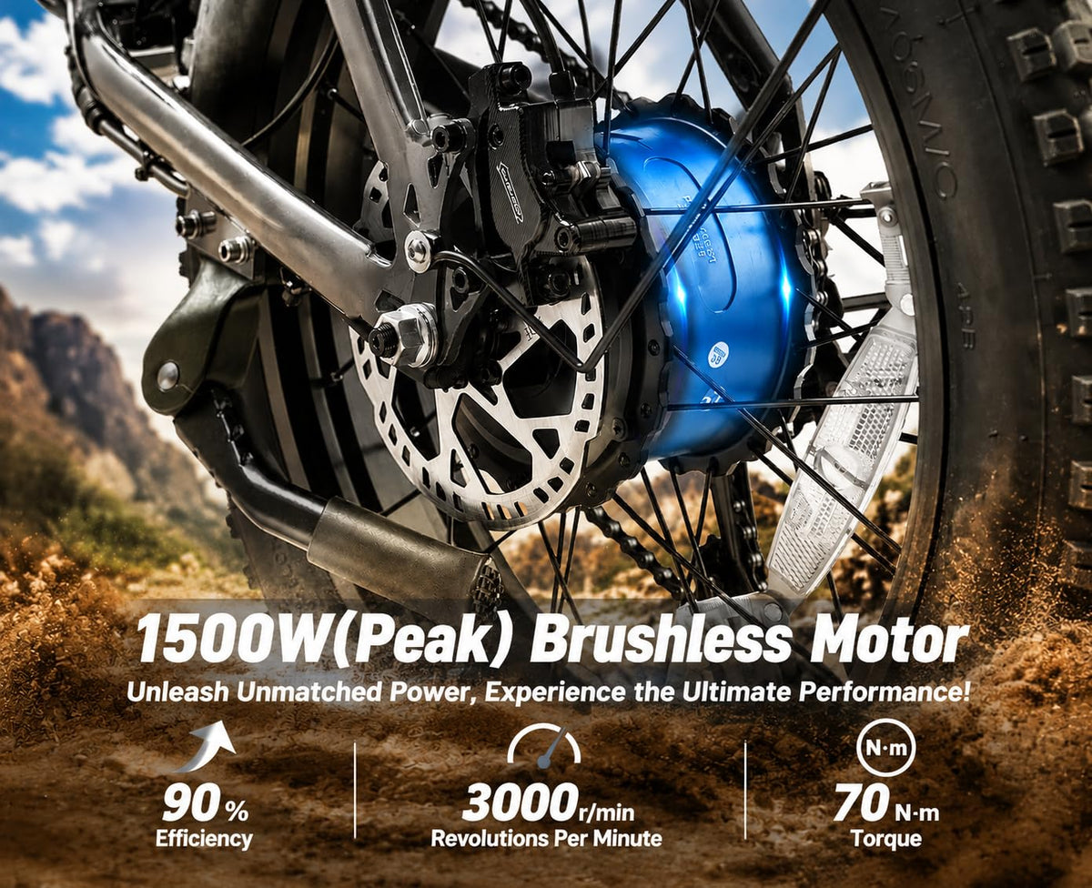 Electric Bike Peak 1500W 48V K38558