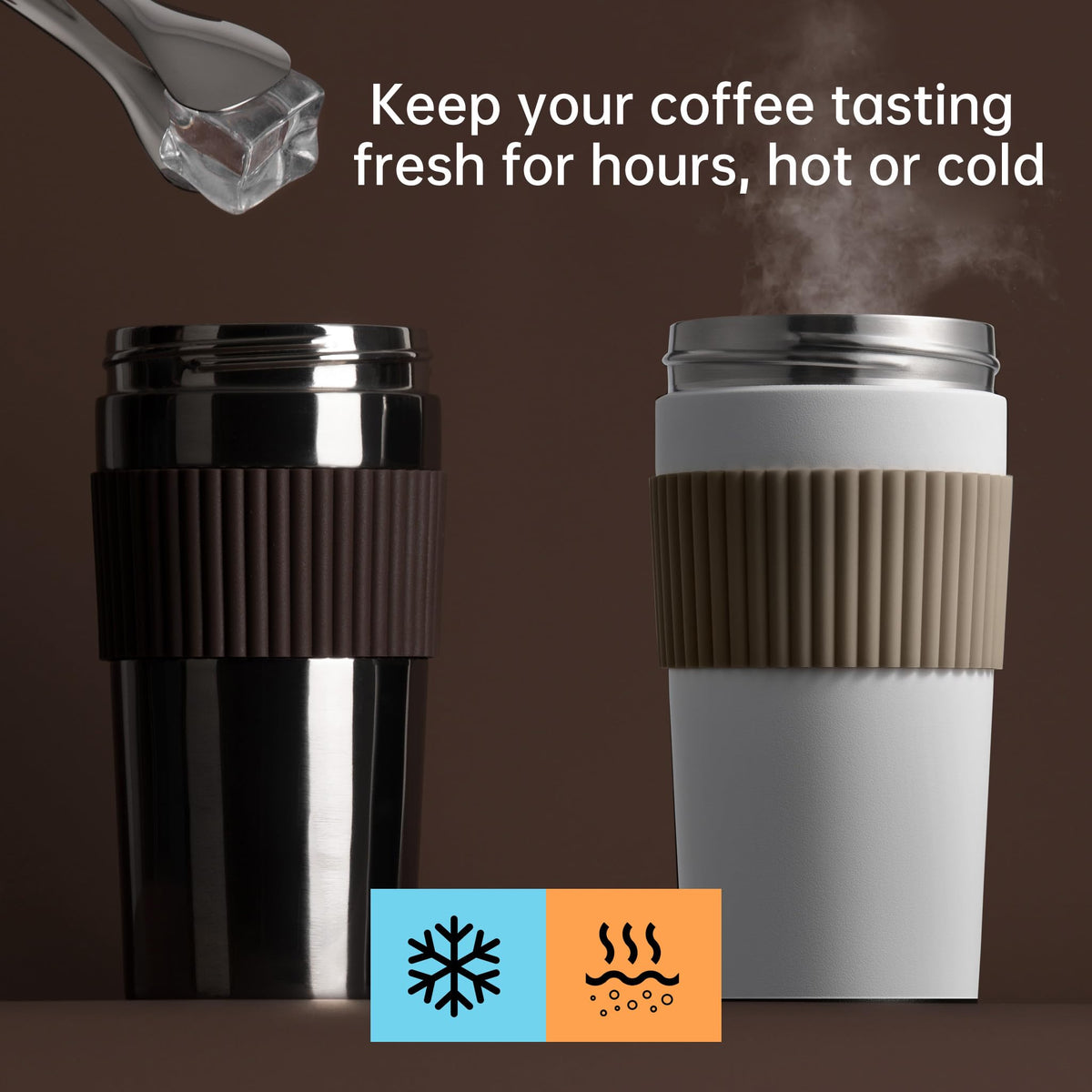 Stainless Steel Insulated Coffee Travel Mug 16oz G92037