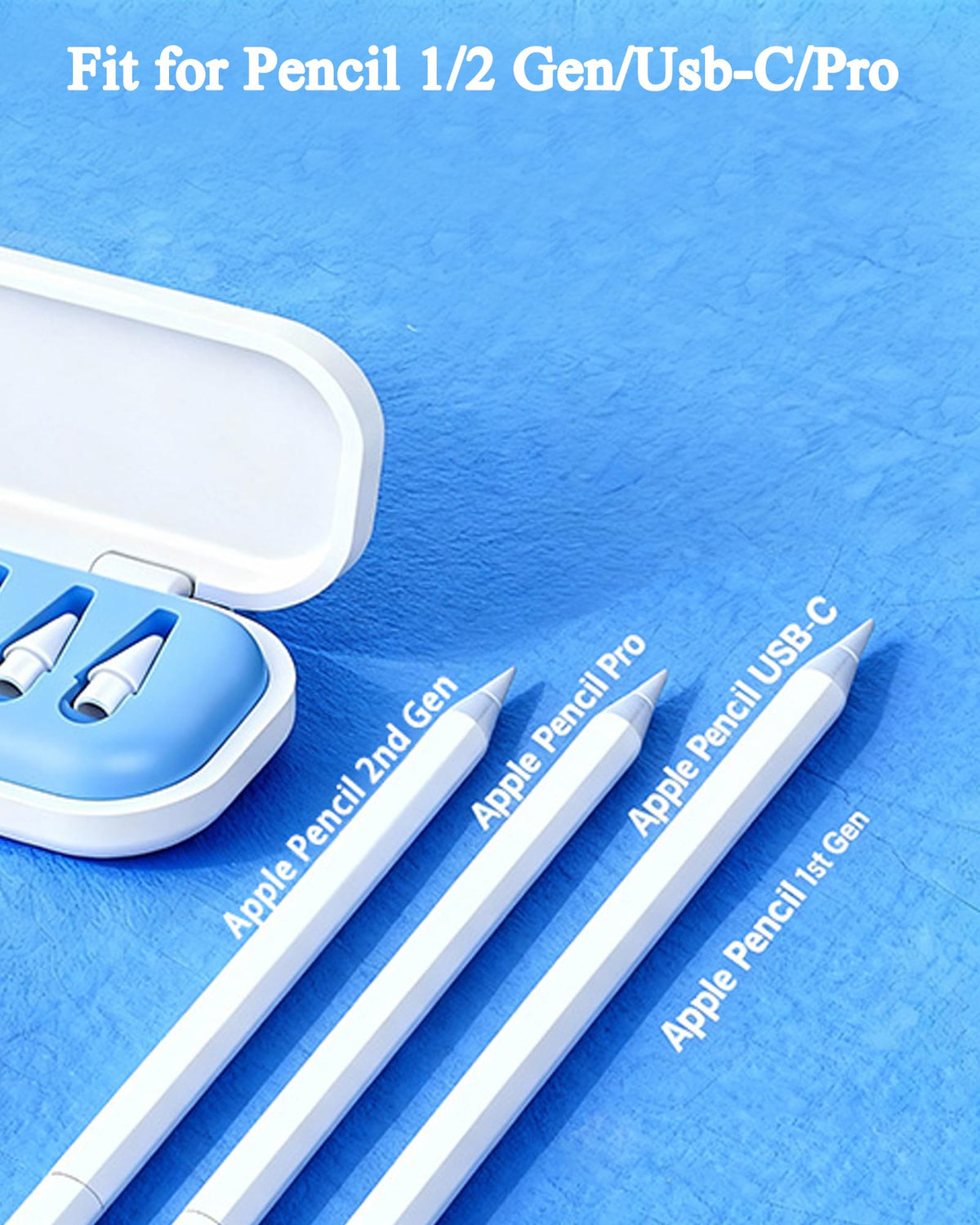 6 Pack Replacement Pencil Tips with Case M90967