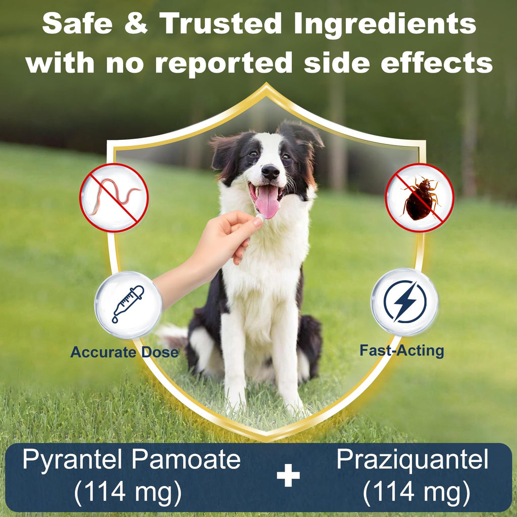 7-Way Dewormer for Dogs, 30 Tablets F949495