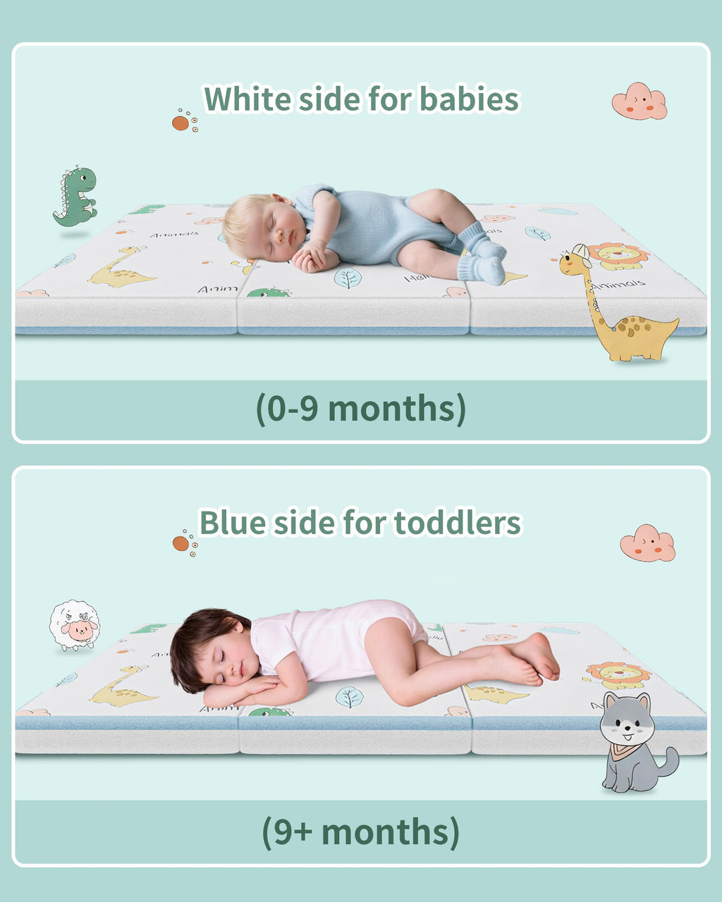 Trifold Pack and Play Mattress 38"x26" V88849