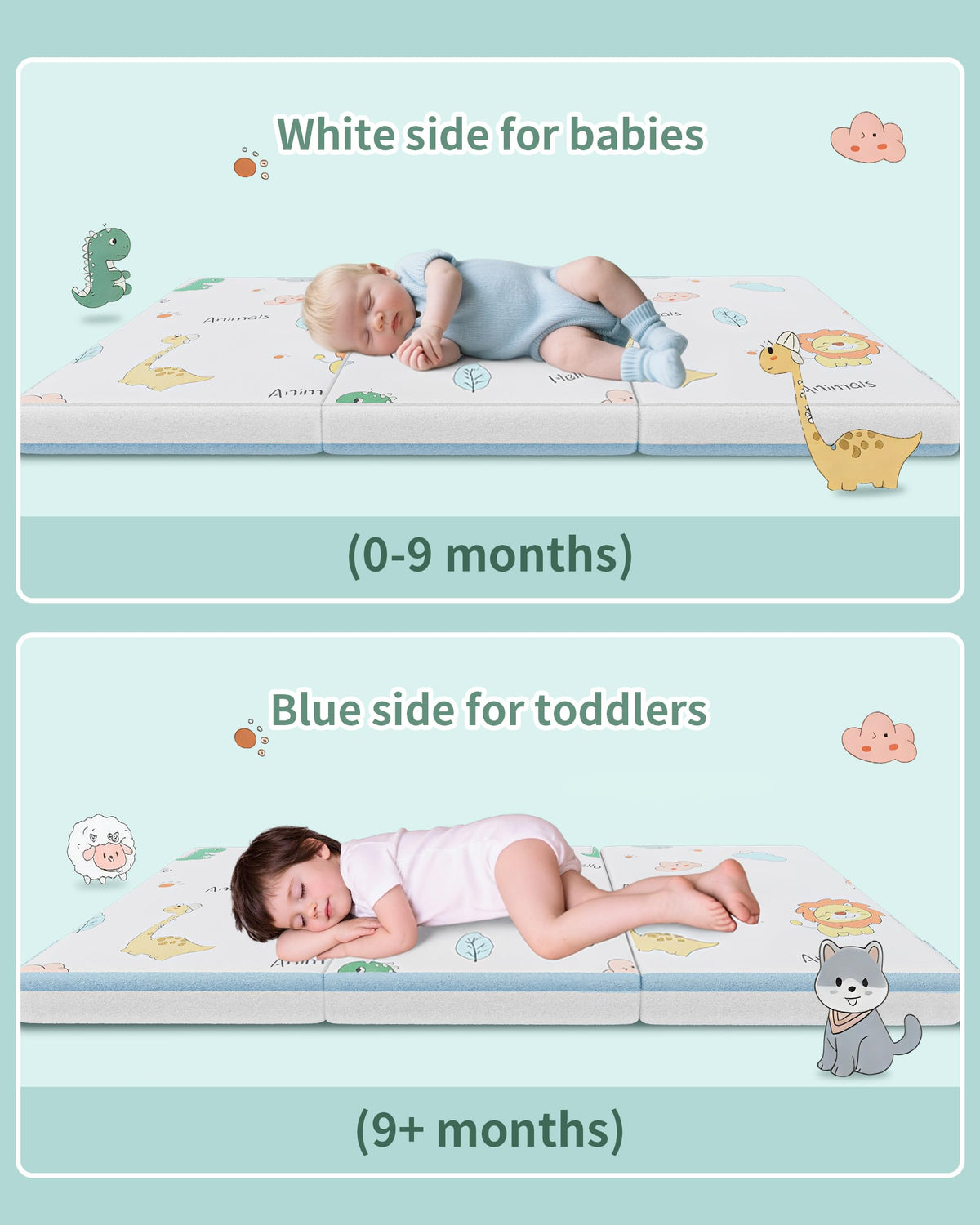 Trifold Pack and Play Mattress 38"x26" V88849