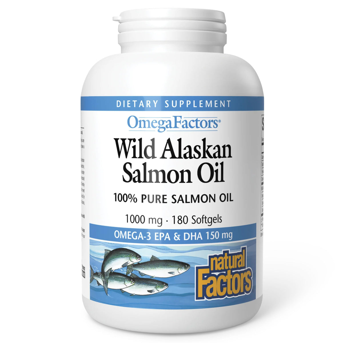 Wild Alaskan Salmon Oil 1,000 mg Omega-3 180 Softgels M503664