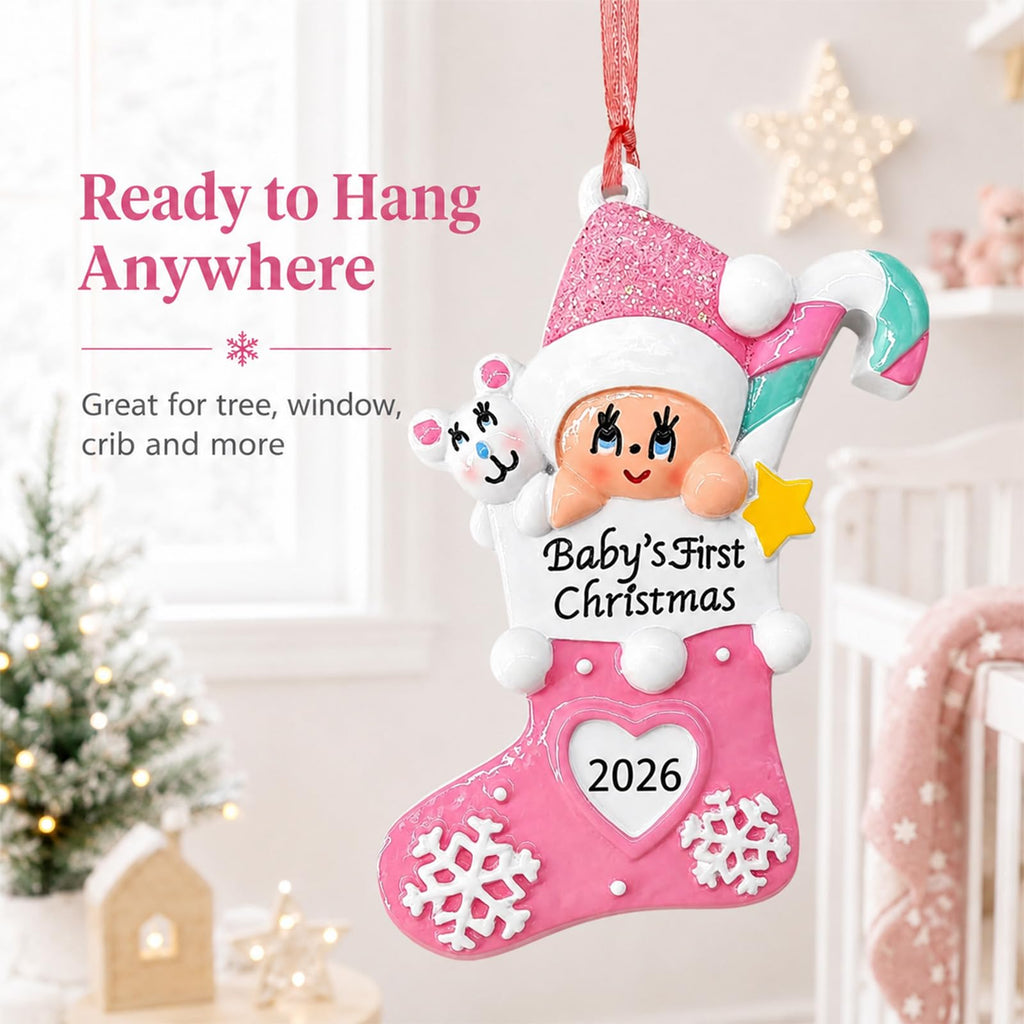 Baby's First Christmas Ornament 2026 I377