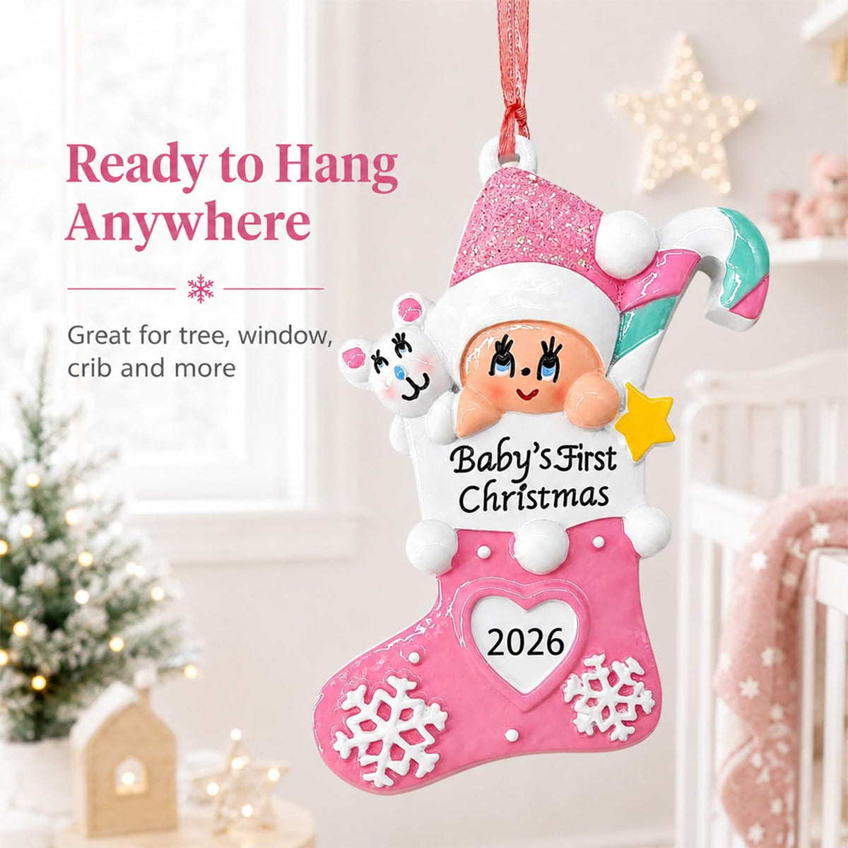 Baby's First Christmas Ornament 2026 I377