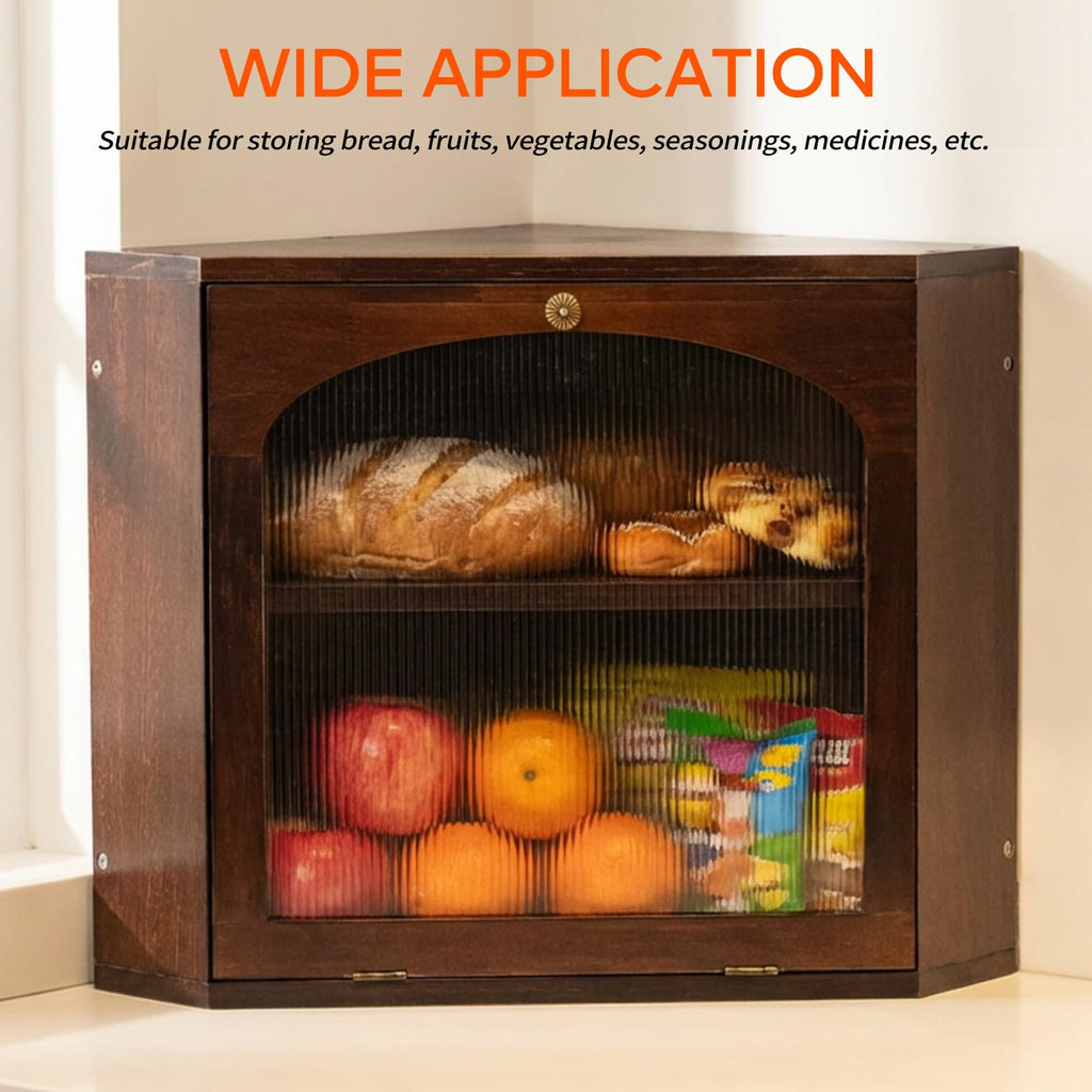 Wood Bread Box C469