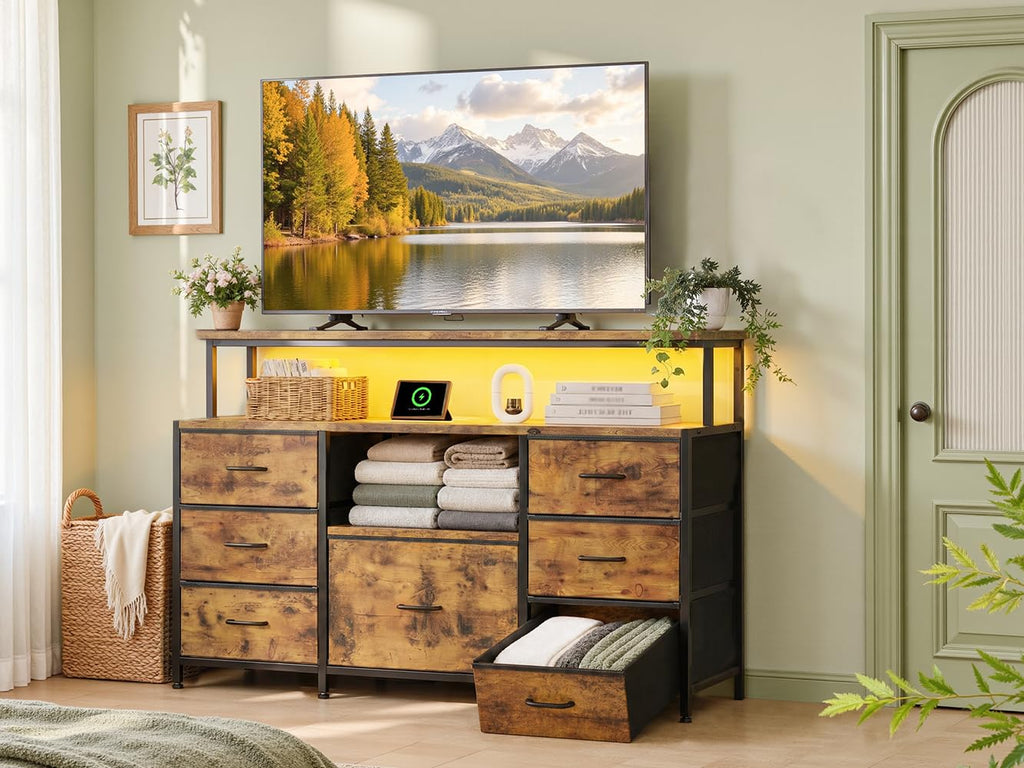 Dresser TV Stand with 7 Drawers G230423