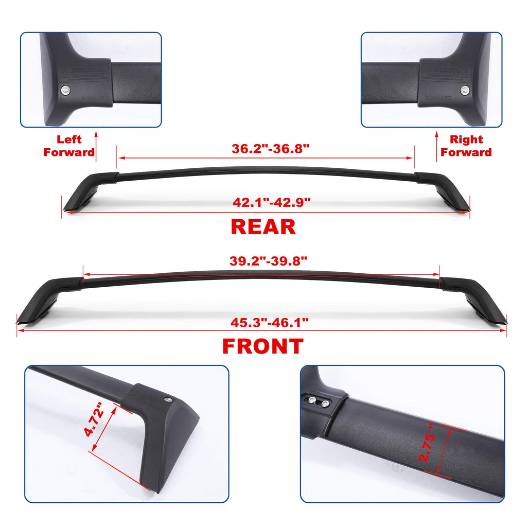 Lockable 260lbs Roof Rack Crossbar E187922