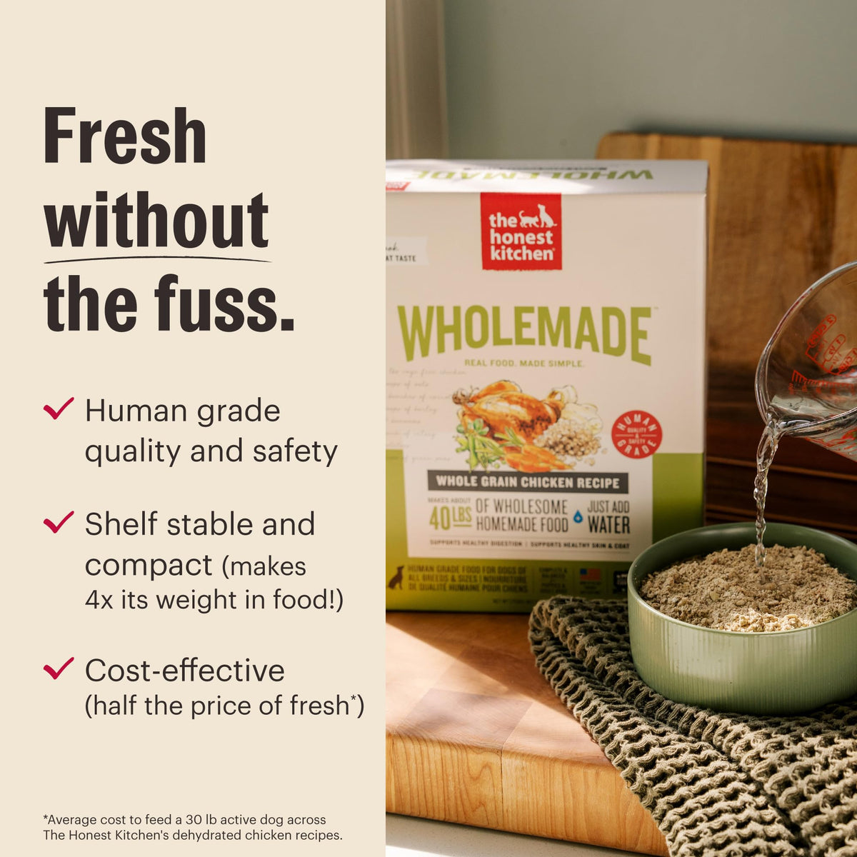 Whole Grain Senior Dog Food 2 lb Bag W84752
