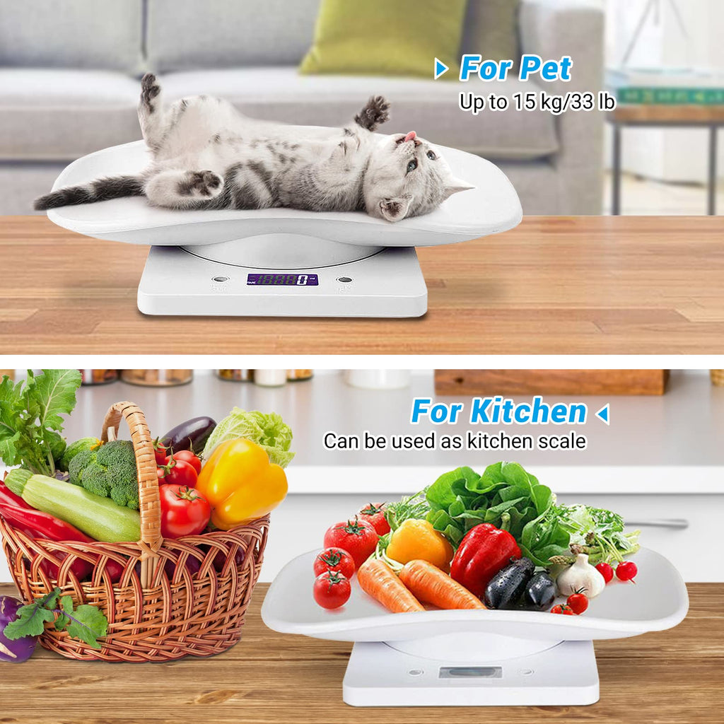 Pet Scale 33lb Capacity with Tape Measure I1331