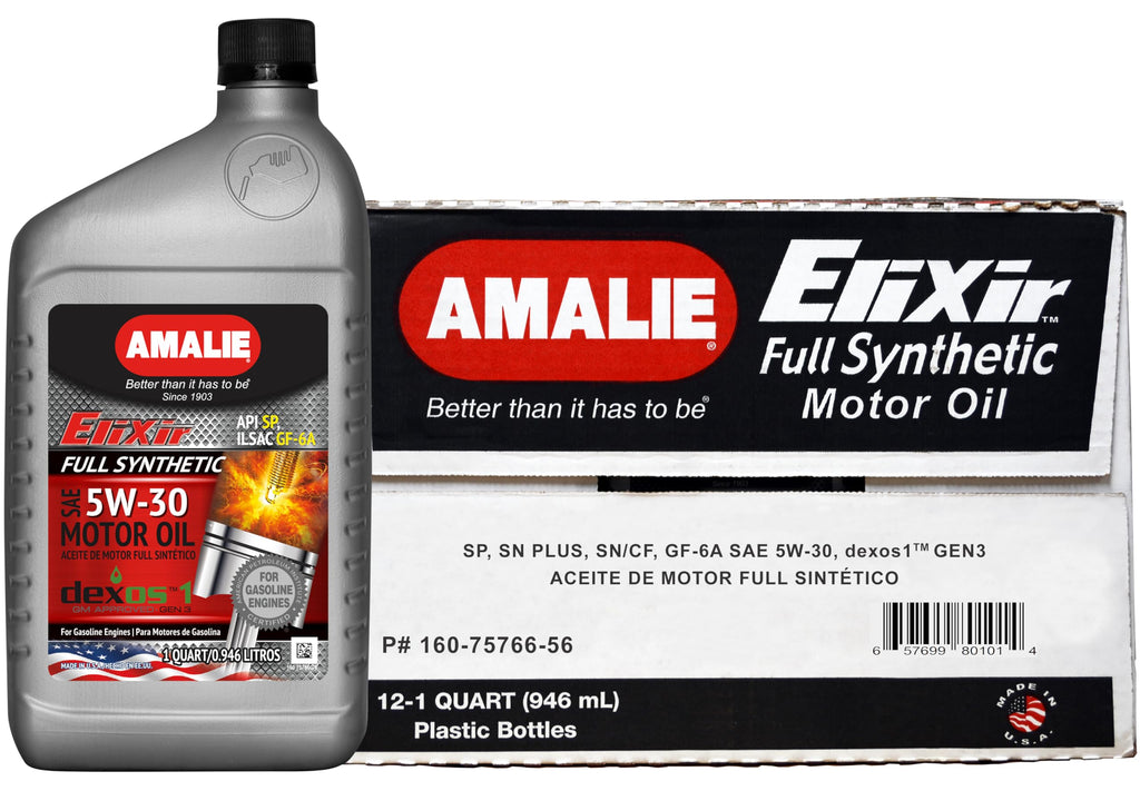 Full Synthetic 5W-30 Motor Oil 1 Quart Pack of 12 Z111