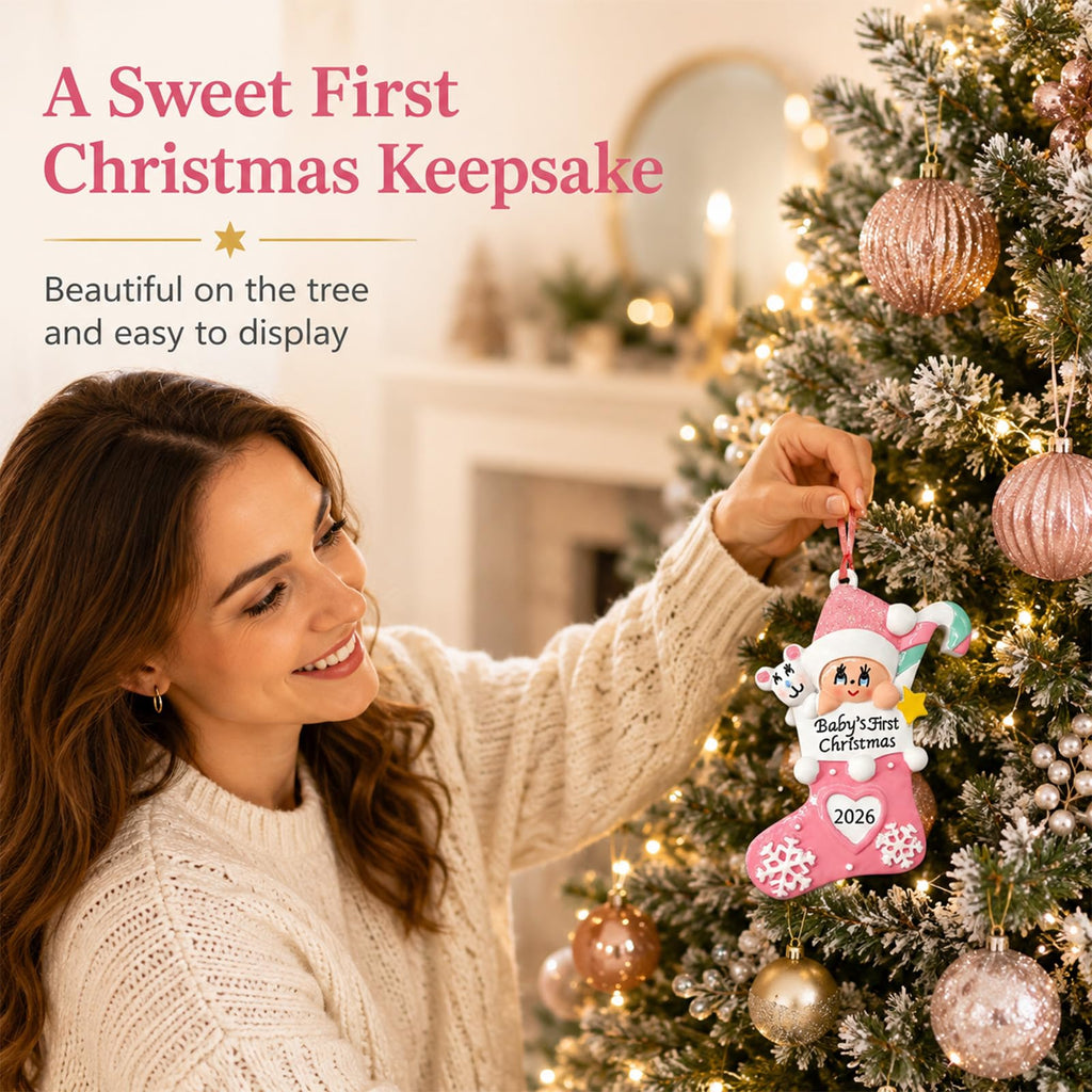 Baby's First Christmas Ornament 2026 I377