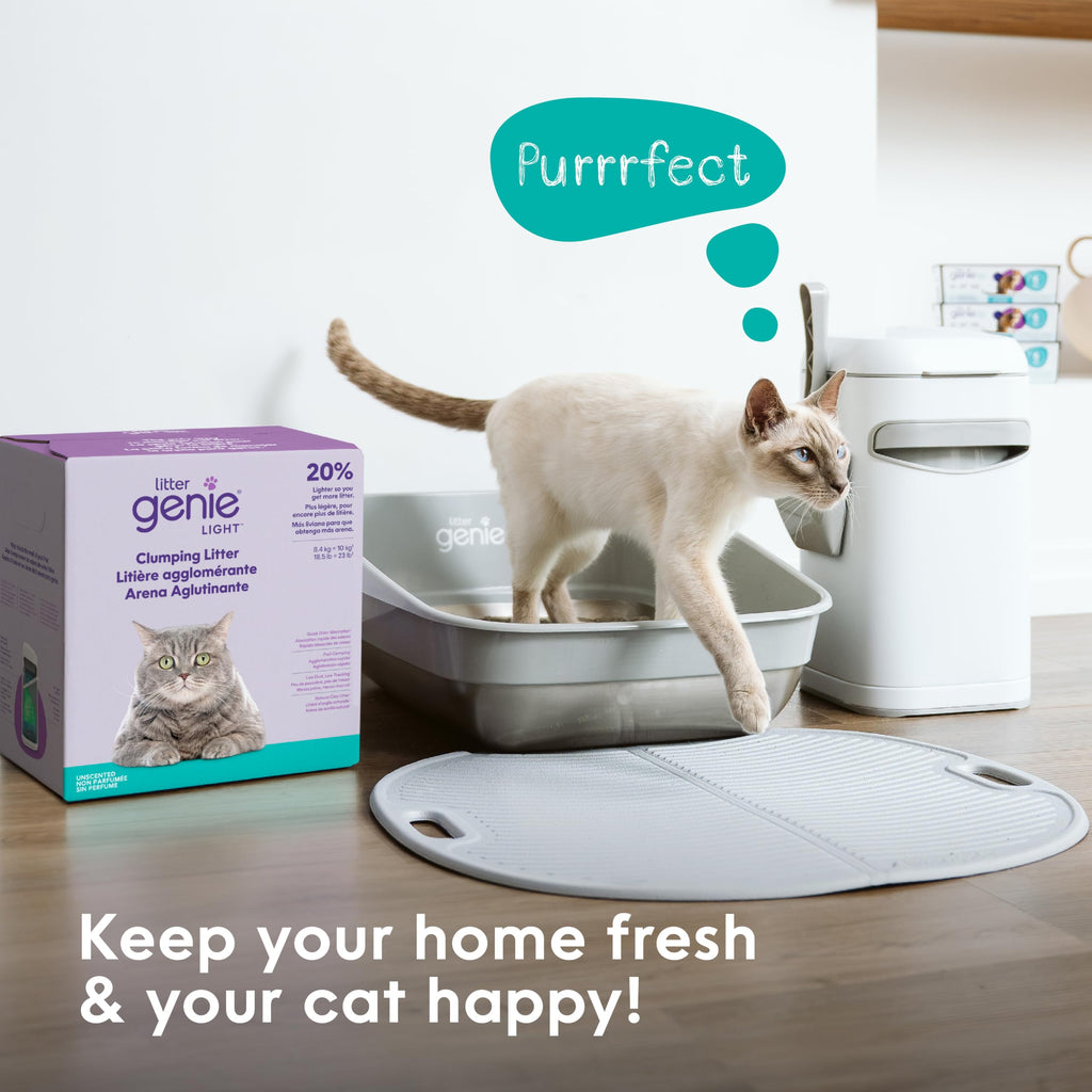 Light Clumping Cat Litter 18.5 lb Unscented Low Dust N311390