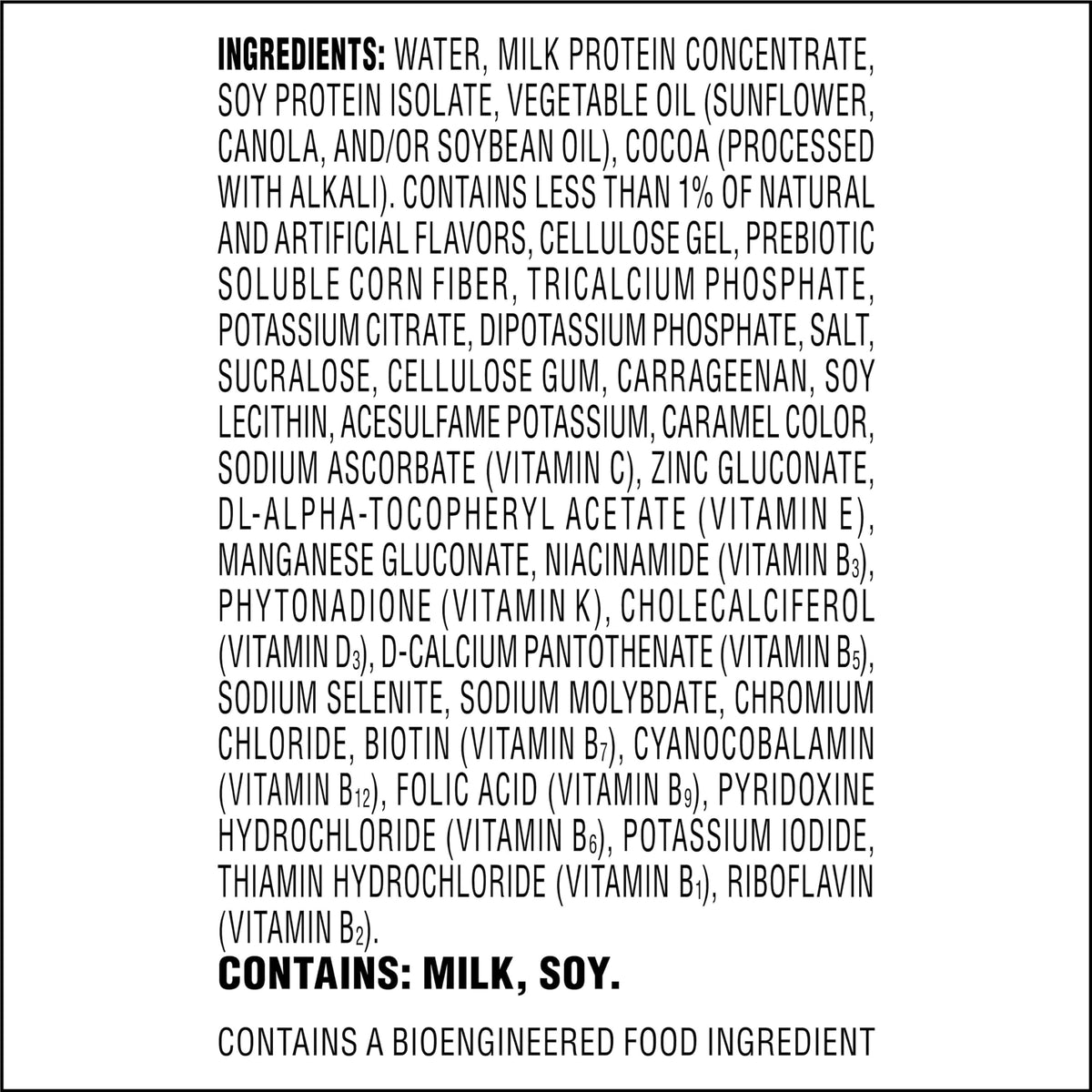 Creamy Chocolate Protein Shake, 23g Protein, 12 Count I75806