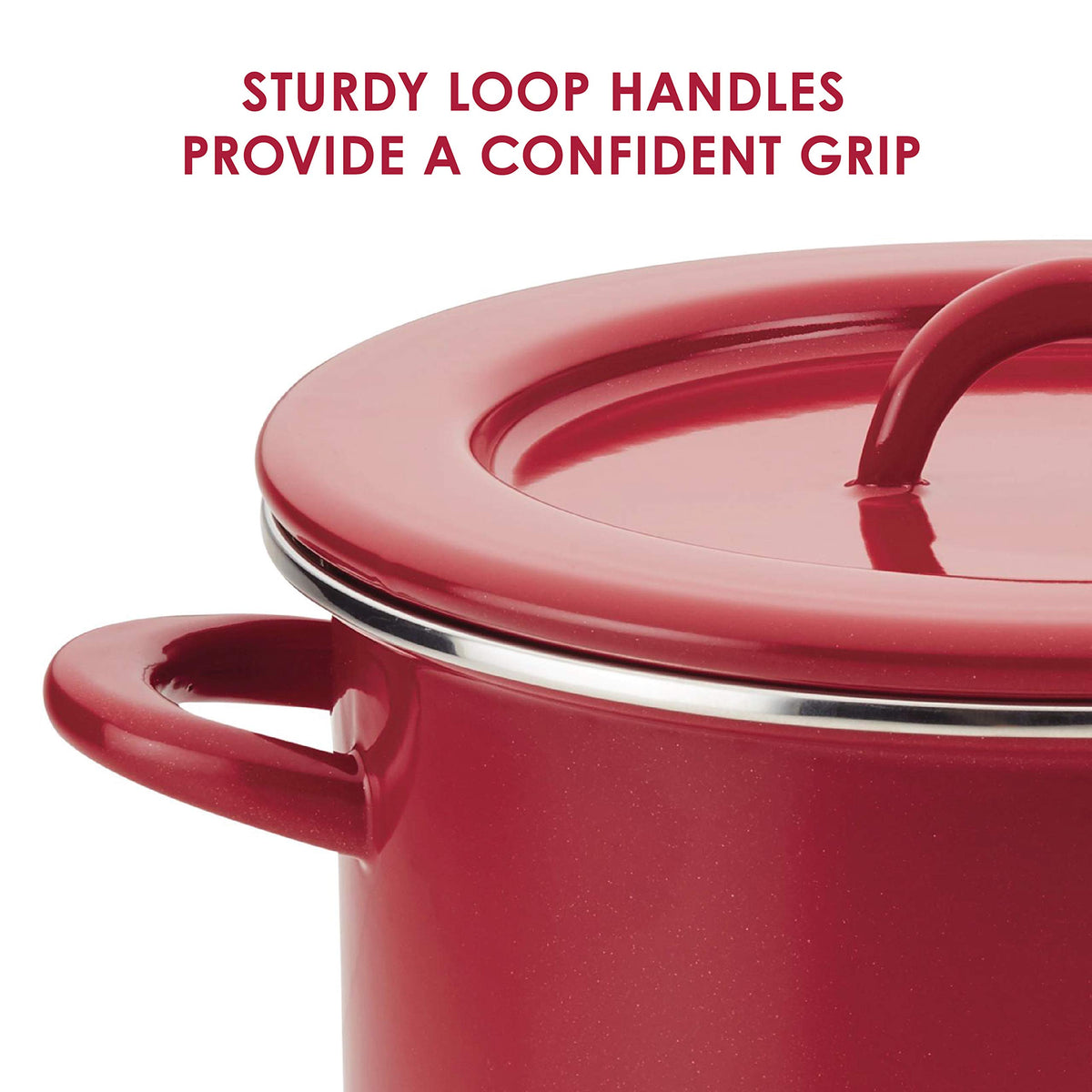 12 qt Induction Stock Pot with Lid Q30036