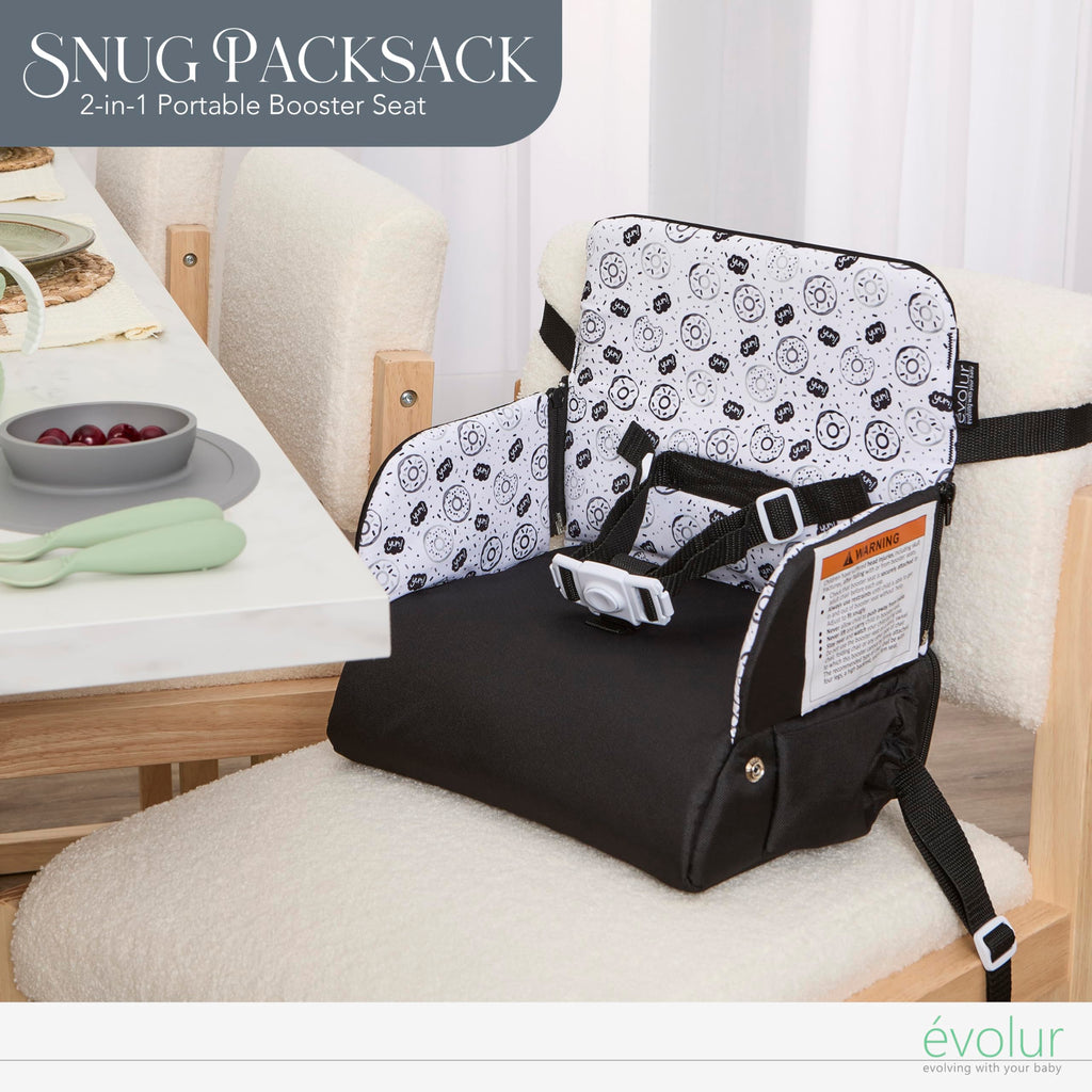 2-in-1 Portable Booster Seat and Travel Bag K680524