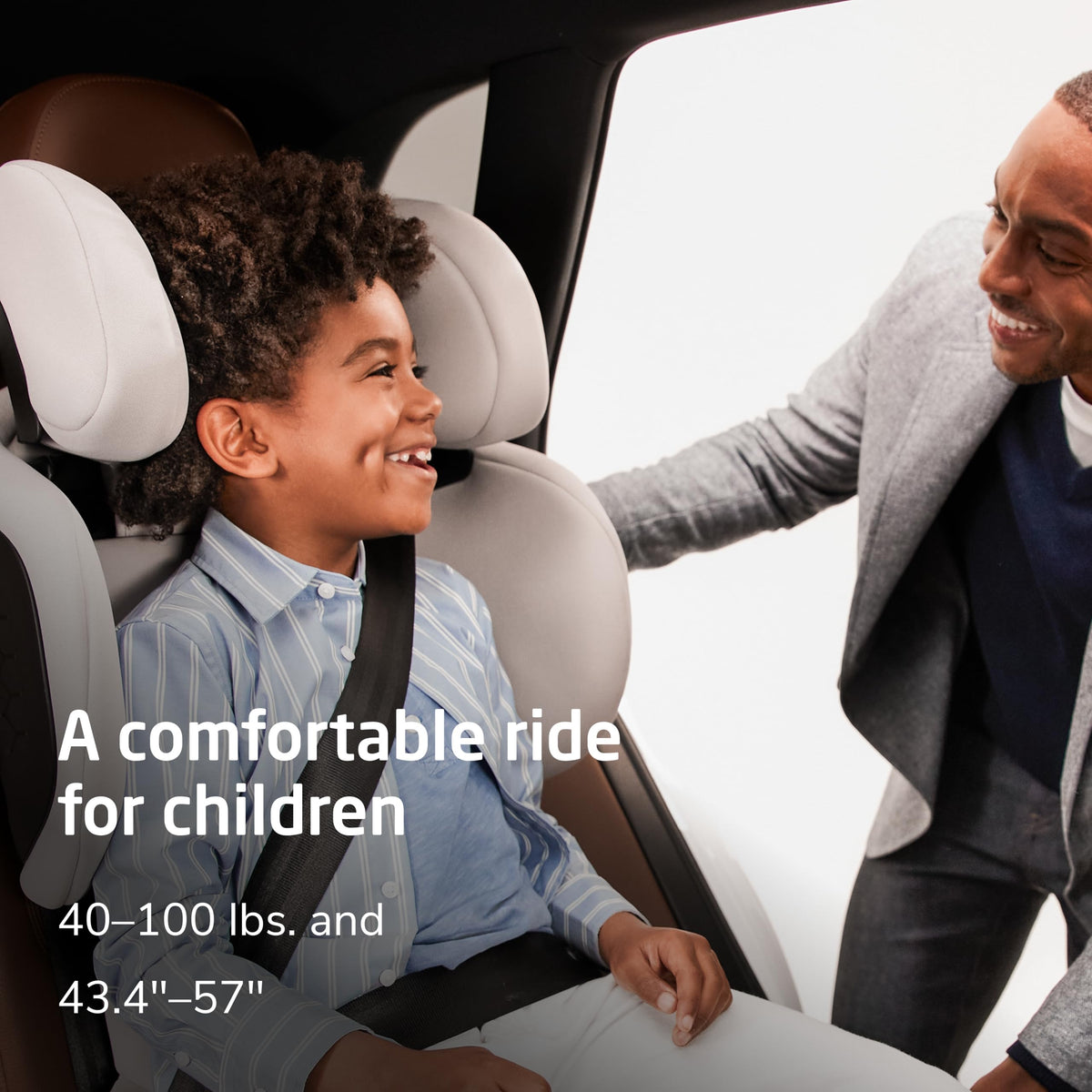 Belt-Positioning Booster Car Seat with Back H36592