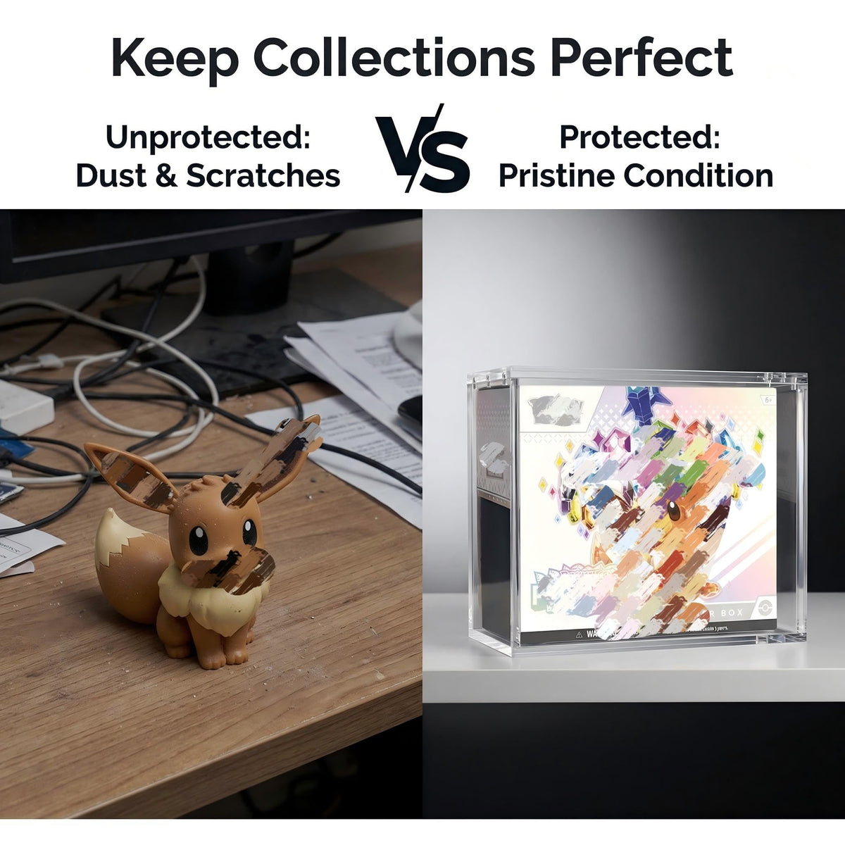 Clear 5mm Acrylic Display Case (2) C8601