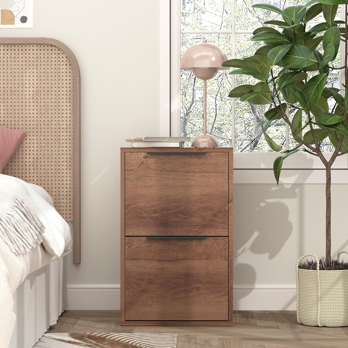 2 Drawer Filing Cabinet with Hanging Rail E19271