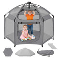 Portable Pop Up Playpen with Canopy O8402