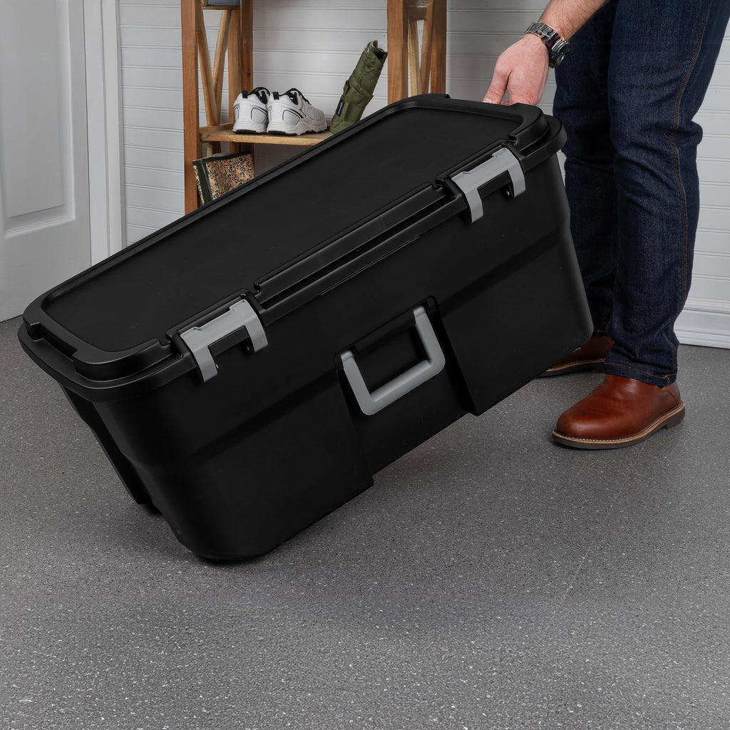 Wheeled Utility Container with Lid 22 Gallon L956554