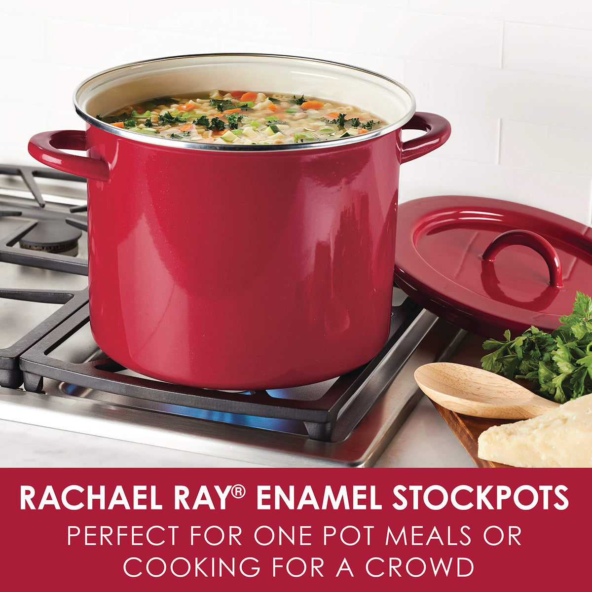 12 qt Induction Stock Pot with Lid Q30036
