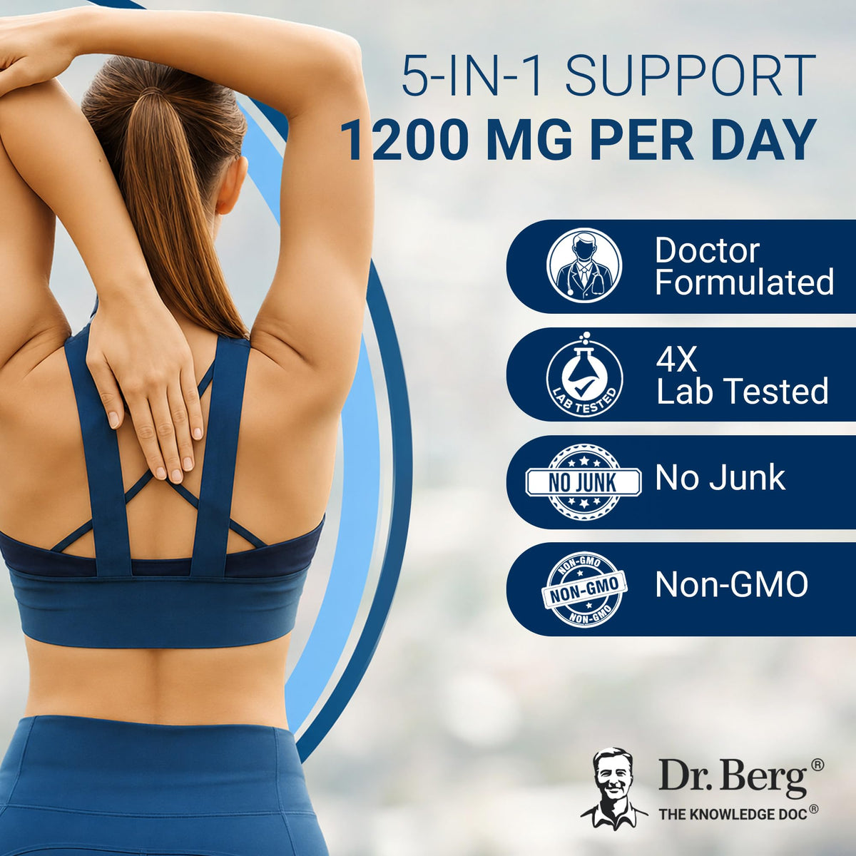1200 mg Berberine with Ceylon Cinnamon, ALA, Magnesium Glycinate & BioPerine, 60 Capsules N2664