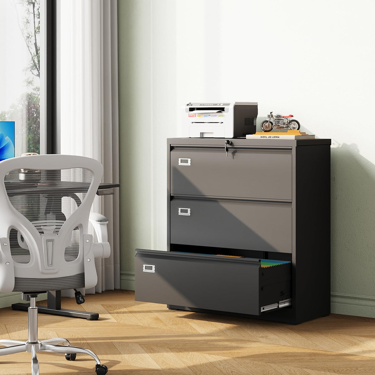 3 Drawer Lateral File Cabinet T10926