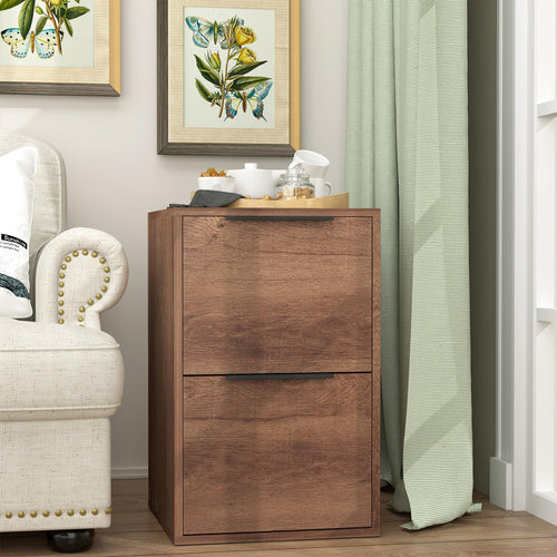 2 Drawer Filing Cabinet with Hanging Rail E19271