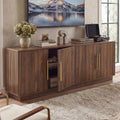 70" TV Stand with 4 Fluted Doors Y5496