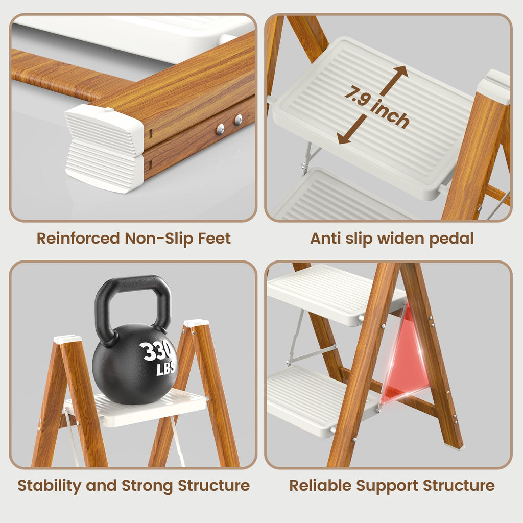 Aluminum 2 Step Ladder H192