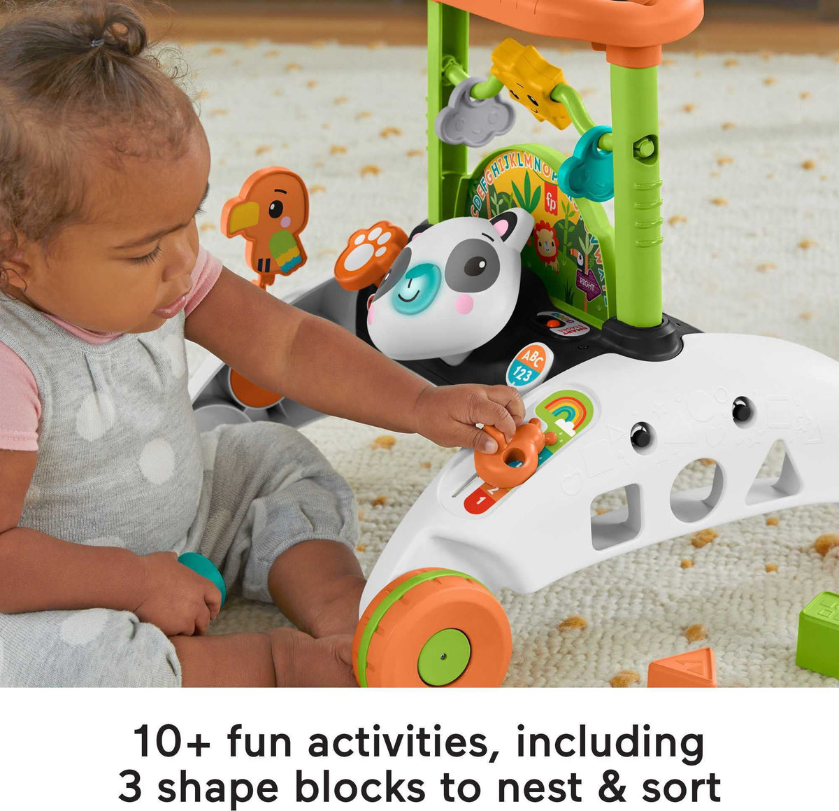 2-Sided Musical Push Toy B39171