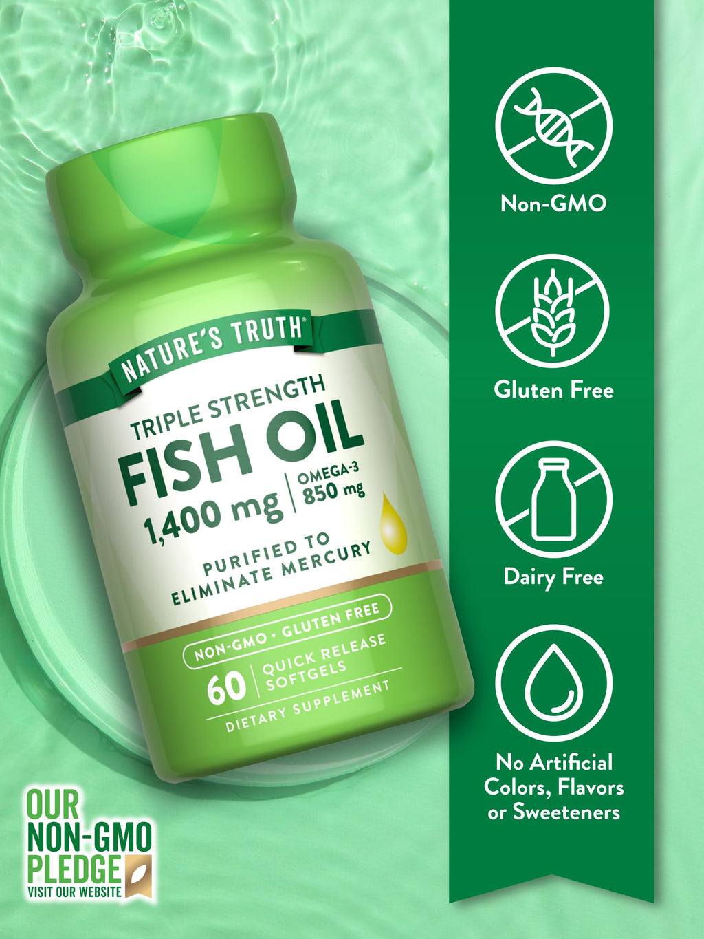 Triple Strength Fish Oil 1400 mg V167