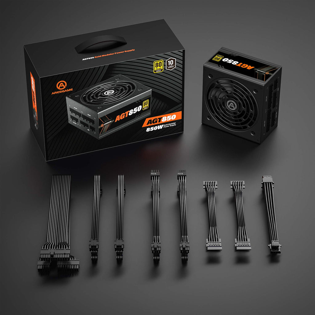 850W 80+ Gold Fully Modular ATX Power Supply K3497