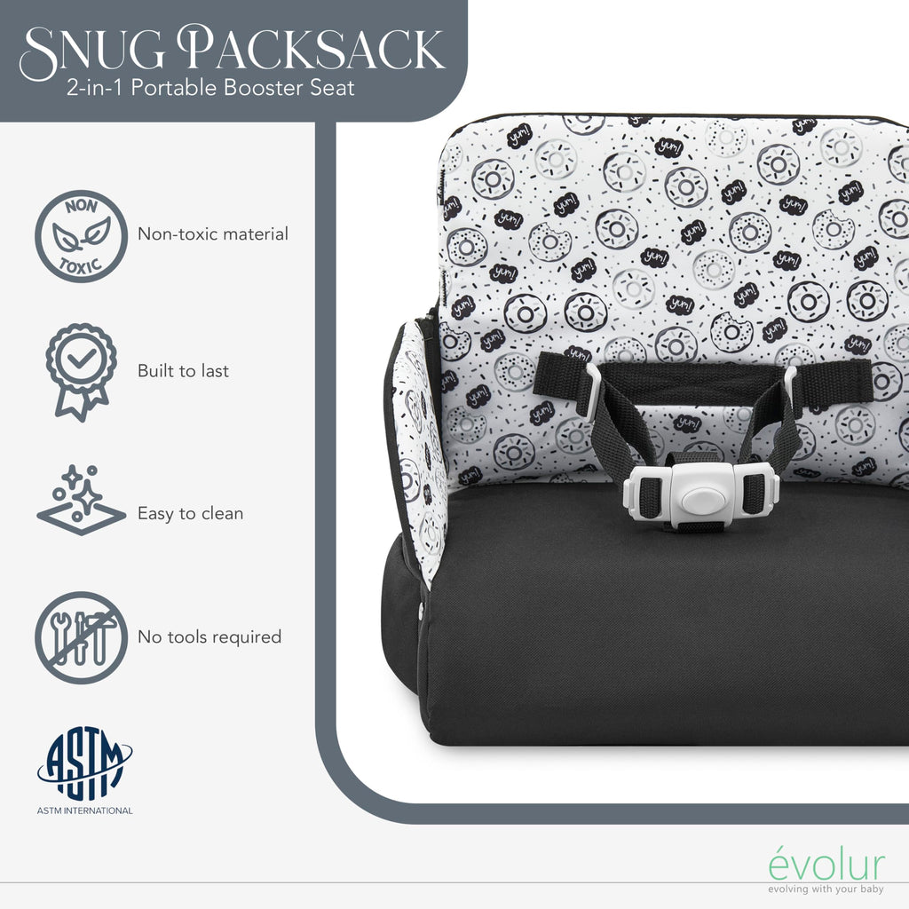 2-in-1 Portable Booster Seat and Travel Bag K680524