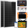 200 Watt 12V Solar Panel Starter Kit C4511