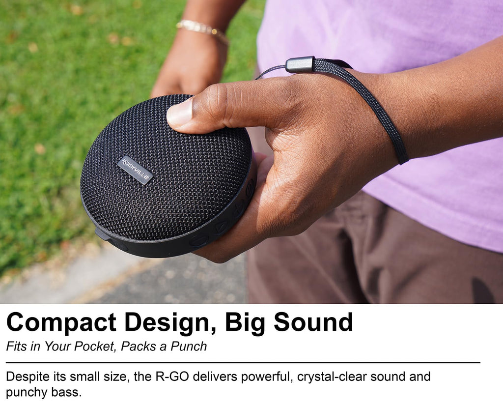 Waterproof Portable Bluetooth Speaker 2-Pack J363