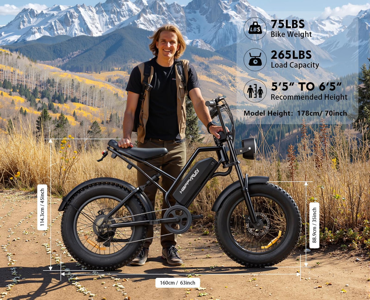 Electric Bike Peak 1500W 48V K38558