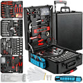 799pcs Aluminum Trolley Case Tool Set Silver J673