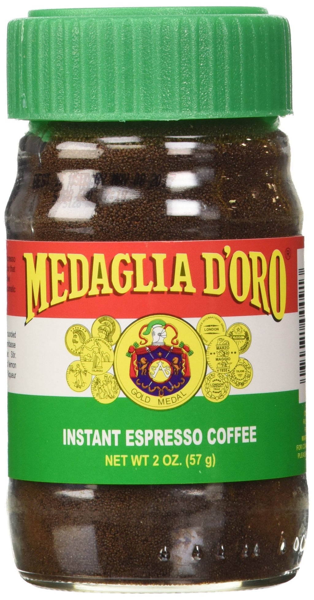 Instant Espresso Dark Roast Coffee 2 oz P2466