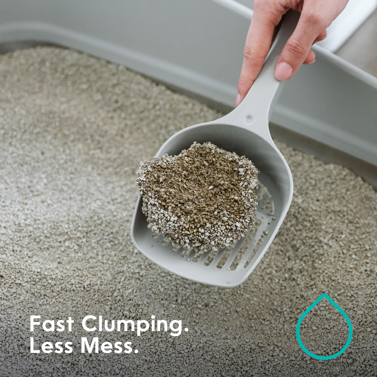 Light Clumping Cat Litter 18.5 lb Unscented Low Dust N311390